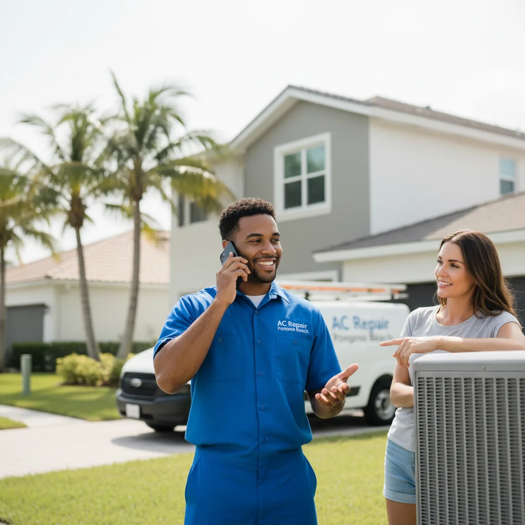 AC Repair Pompano Beach customer support in Woodstock
